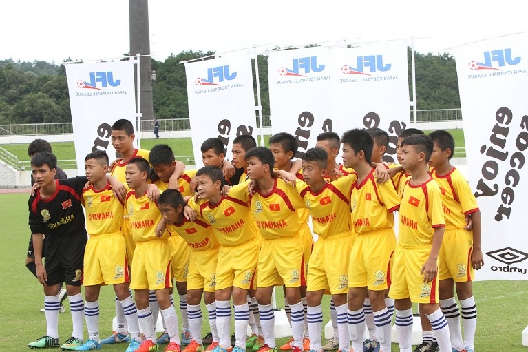 U13 SLNA chiến thắng ngay trận đầu ra quân tại Nhật Bản
