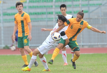 U19 Australia thể hiện quyết tâm chiến thắng rất lớn