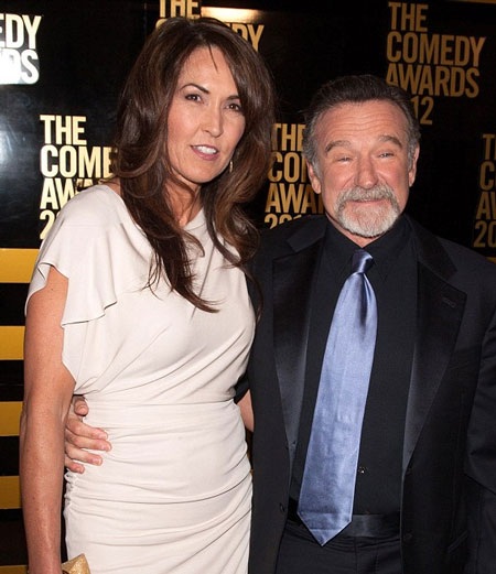 Bà Susan - vợ của Robin Williams là người cuối cùng gặp ông trước khi ông tự vẫn.