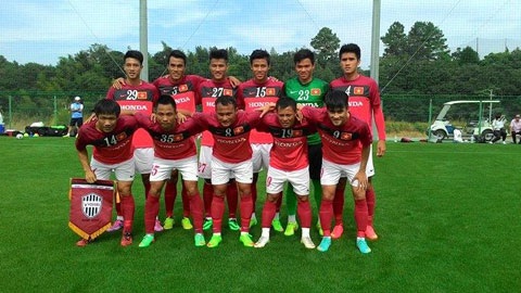 Đội tuyển Việt Nam thắng đội bóng J-League 2 - 1 Đội tuyển Việt Nam thắng đội bóng J-League 2