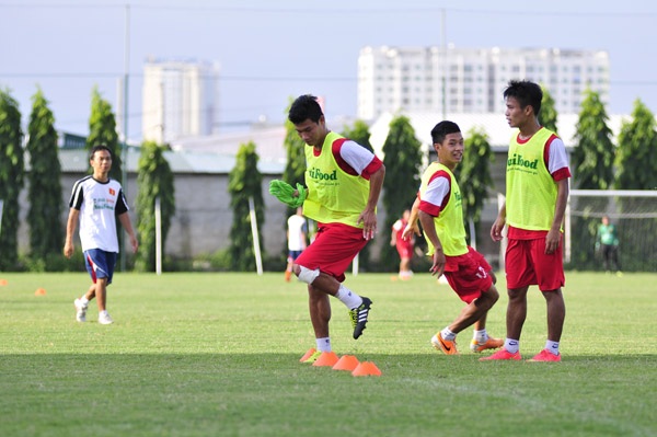 U19 Việt Nam tỏ ra hết sức tự tin