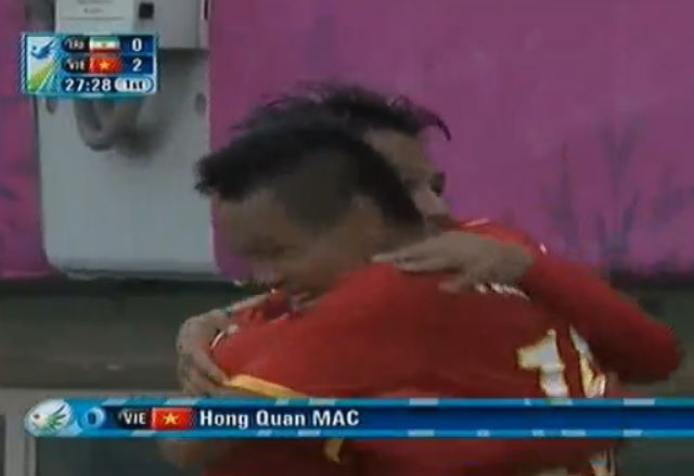 Olympic Việt Nam bất ngờ thắng đậm Olympic Iran - 2 Mạc Hồng Quân đã có một trận đấu chói sáng