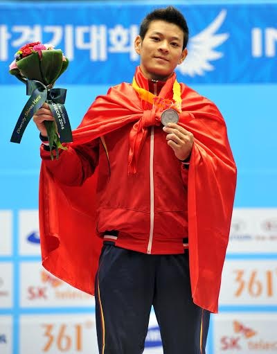 Kim Tuấn đành hài lòng với tấm HCB Asiad năm nay - Ảnh: A.T