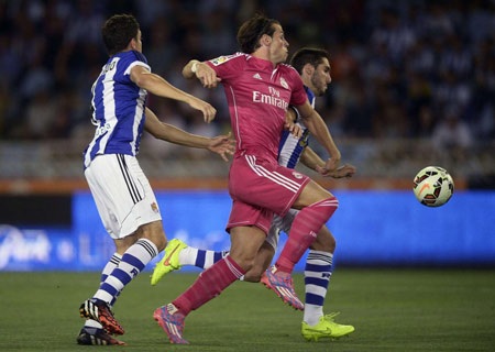 Nhìn lại 90 phút Real Madrid thảm bại ở xứ Basque - 1 Real Madrid là đội nhập cuộc tốt hơn nhờ sự cơ động của Bale