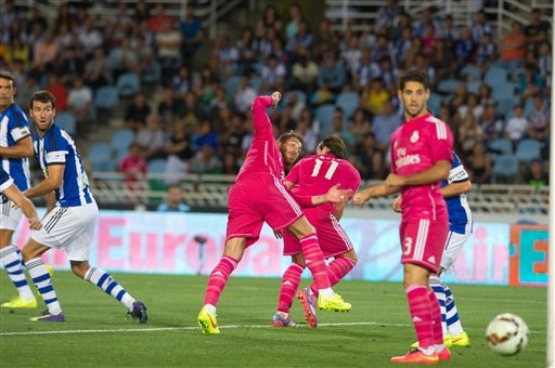 Real Madrid đã có được hai bàn thắng từ khá sớŭ