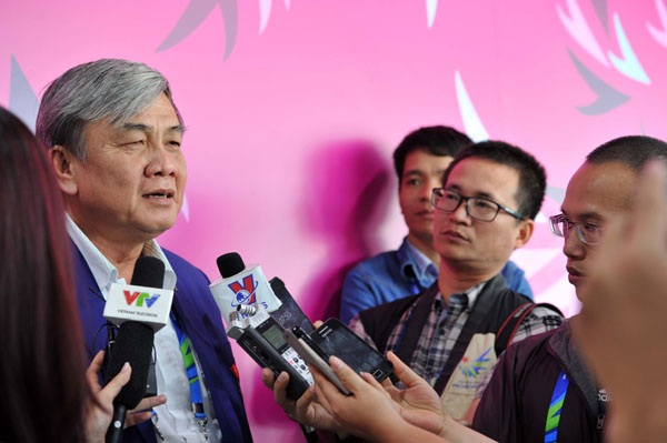 Trưởng đoàn Lâm Quang Thành:“Thể thao Việt Nam cần đầu tư hiệu quả hơn” - 1 Trưởng đoàn Lâm Quang Thành chia sẻ cùng báo giới