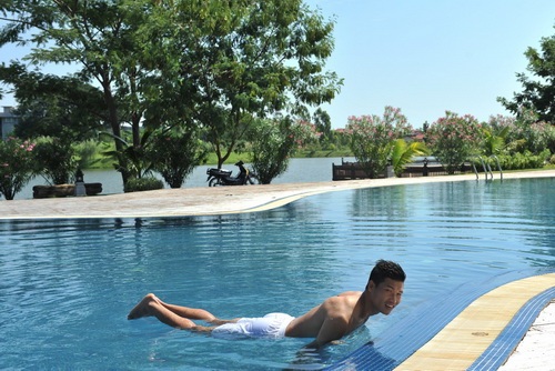 Đông Triều nỗ lực tập luyện để kịp thời tái xuất