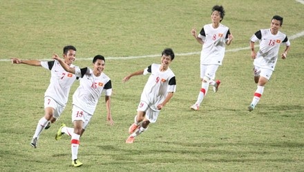 Các cầu thủ U19 Việt Nam