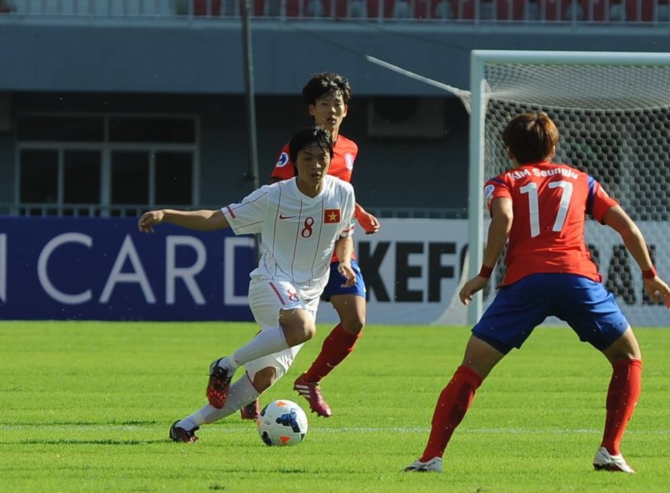 U19 Việt Nam thua U19 Hàn Quốc bằng tỷ số tennis - 3 Tuấn Anh đã không thể giúp U19 Việt Nam giữ được thế trận ở giữa sân