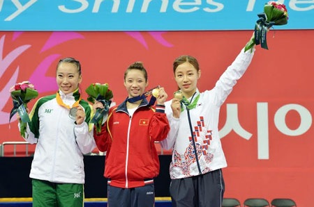 Cô gái vàng của TTVN đã có một ngày thi đấu xuất sắc