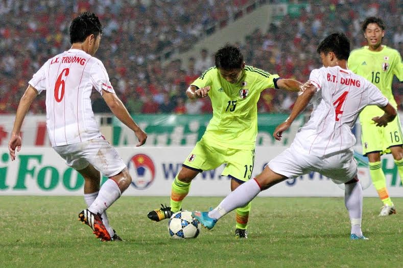 Thua tiếc nuối Nhật Bản, U19 Việt Nam gặp Myanmar ở bán kết - 4 Sᷱ hiệu quả ở cuối trận đã giúp U19 Nhật Bản chiến thắng - Ảnh: Gia Hưng