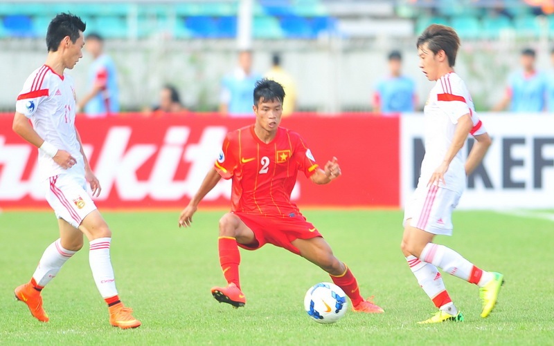 HLV U19 Trung Quốc thừa nhận hòa may mắn với U19 Việt Nam - 1 U19 Trung Quốc đã kiếm được một trận hòa may mắn - Ảnh: Gia Hưng