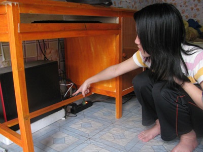 Sinh viên ở chung với… chuột - 1 Sinh viên ở chung với… chuột - 1