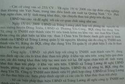 “Than tặc” đã xâm hại rừng đặc dụng Yên Tử - 1 “Than tặc” đã xâm hại rừng đặc dụng Yên Tử - 1