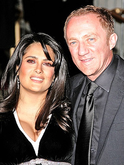 Hé lộ ảnh cưới của Salma Hayek và tỷ phú Pháp - 2