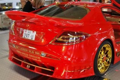 SLR McLaren đỏ mạ vàng - “Ác mộng” của Mercedes - 6 SLR McLaren đỏ mạ vàng - “Ác mộng” của Mercedes - 6