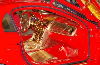 SLR McLaren đỏ mạ vàng - “Ác mộng” của Mercedes - 5 SLR McLaren đỏ mạ vàng - “Ác mộng” của Mercedes - 5