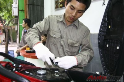 Cách kiểm tra xe trước khi đi đường trường - 11