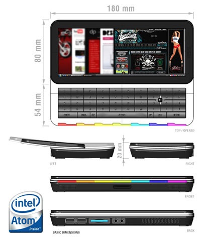 Gợi cảm bản concept thiết bị Internet di động MID - 6