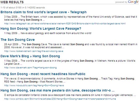 Báo chí quốc tế đồng loạt đưa tin về hang lớn nhất thế giới tại Việt Nam - 3 Báo chí quốc tế đồng loạt đưa tin về hang lớn nhất thế giới tại Việt Nam - 3