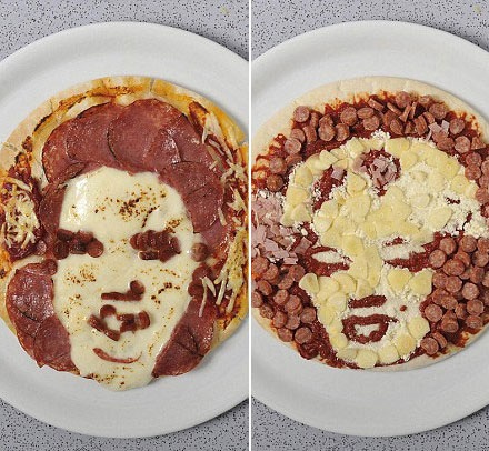 Chùm ảnh: Bánh pizza "ăn theo" người nổi tiếng  - 3