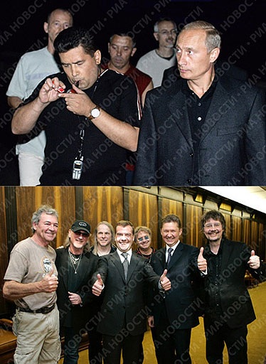 Putin - Medvedev: Những bức ảnh trùng hợp “kỳ lạ” - 6 Putin - Medvedev: Những bức ảnh trùng hợp “kỳ lạ” - 6