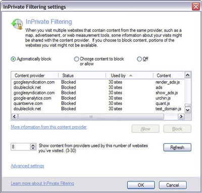 6 bí mật thú vị về Internet Explorer 8 - 3