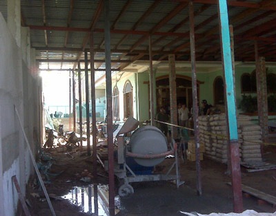 Máy trộn bê tông rò điện, một công nhân thiệt mạng - 1 Máy trộn bê tông rò điện, một công nhân thiệt mạng - 1