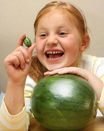 Dưa hấu nhỏ bằng đồng xu - 1