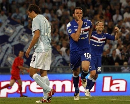 Đả bại Sampdoria, Lazio giành Cúp QG Italia - 3 Đả bại Sampdoria, Lazio giành Cúp QG Italia - 3