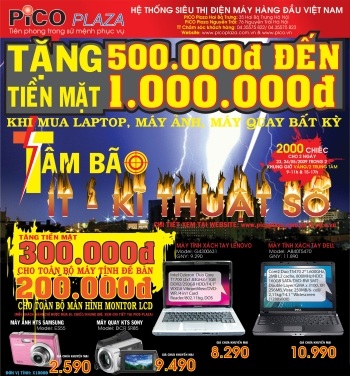 Pico Plaza - “Tâm bão IT & Kỹ thuật số” cùng 2000 sản phẩm giá cực sốc! - 1