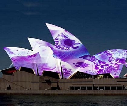Chùm ảnh: “Vẽ tranh” trên mái Nhà hát Opera Sydney - 9