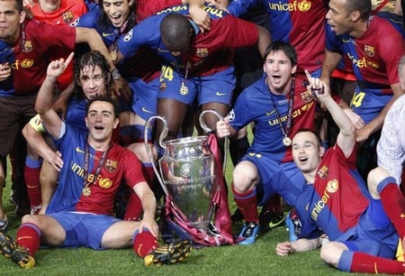 Khuất phục MU, Barca vô địch Champions League | Báo Dân trí
