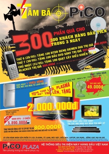 Pico mở chương trình khuyến mãi "Tâm bão" mới - 1