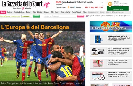 Truyền thông quốc tế thi nhau tán tụng Barcelona - 1