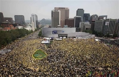 Chùm ảnh: Biển người khóc thương cựu Tổng thống Hàn Quốc - 8