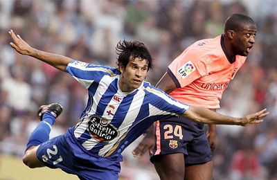 Eto'o "gỡ thể diện" cho Barcelona - 3 Eto'o "gỡ thể diện" cho Barcelona - 3