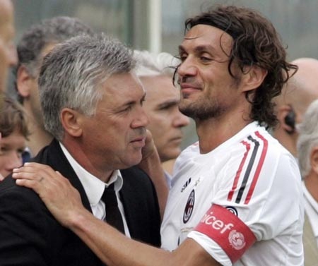 Các sao Milan “chúc phúc” cựu HLV Ancelotti - 1 Các sao Milan “chúc phúc” cựu HLV Ancelotti - 1