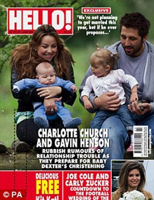 Charlotte Church khoe hai con trên Hello - 1
