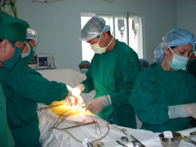 Bệnh viện 19.8 thực hiện thành công ca ghép thận thứ 2 - 1 Bệnh viện 19.8 thực hiện thành công ca ghép thận thứ 2 - 1