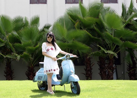 Chiêm ngưỡng chiếc Vespa cổ trị giá 140 triệu đồng - 13
