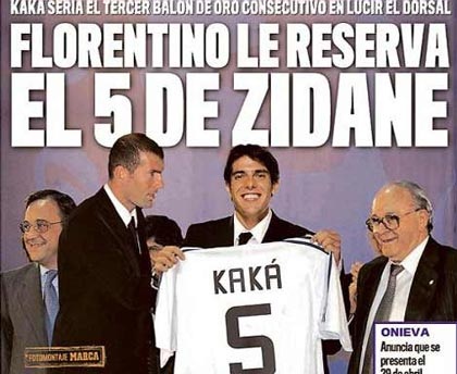Zidane xác nhận Kaka đã là người của Real Madrid - 1 Zidane xác nhận Kaka đã là người của Real Madrid - 1