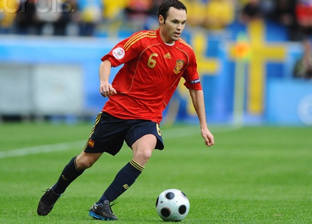 Iniesta lỗi hẹn với Confederations Cup - 1 Iniesta lỗi hẹn với Confederations Cup - 1
