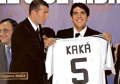 Zidane: “Thật vinh dự nếu Kaka khoác số 5 Real” - 1