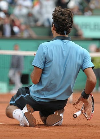 Federer và những phút giây đáng nhớ trong trận chung kết Roland Garros 2009 - 7 Federer và những phút giây đáng nhớ trong trận chung kết Roland Garros 2009 - 7