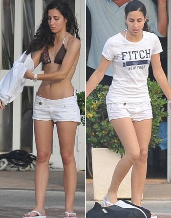 Nadal vui vẻ với bạn gái trên biển - 1