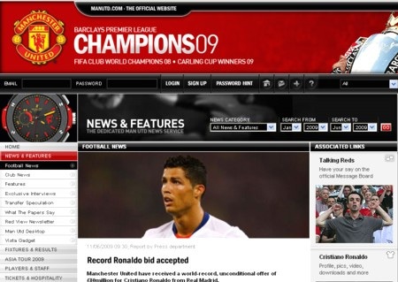 MU đồng ý bán Ronaldo cho Real Madrid - 1 MU đồng ý bán Ronaldo cho Real Madrid - 1