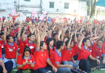 “Chiến sĩ Hoa phượng đỏ” xuất quân  - 1