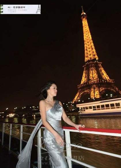 Trần Kiều Ân “rong chơi” tại Paris - 12 Trần Kiều Ân “rong chơi” tại Paris - 12