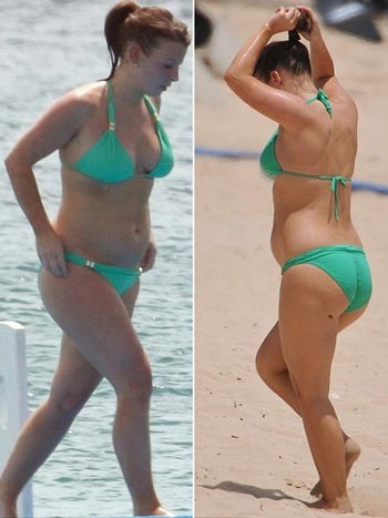 Vợ Rooney "vác" bụng bầu đi tắm biển - 10 Vợ Rooney "vác" bụng bầu đi tắm biển - 10